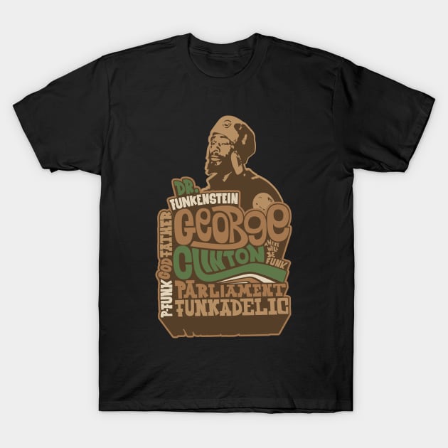 George Clinton - Tribute to the P-Funk Master! T-Shirt by Boogosh